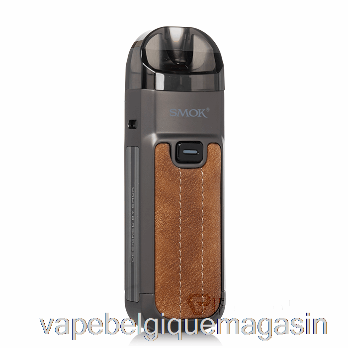 Vape Belgique Smok Nord 5 80w Système Pod Cuir Marron